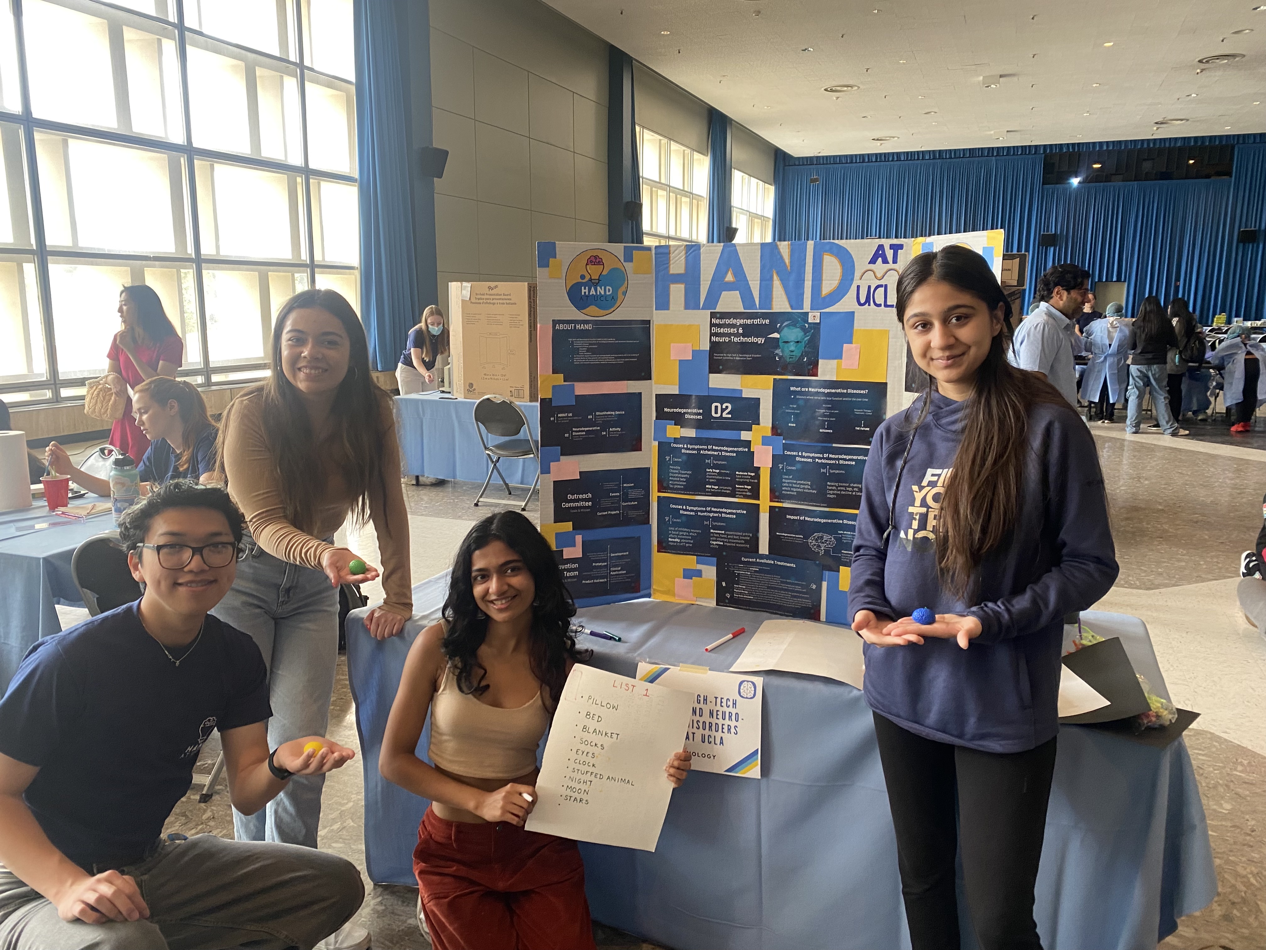 Outreach members at the Interaxon Fair